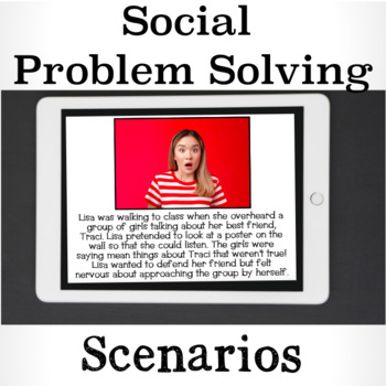 Preview of File Format Bundle, Social Problem Solving Scenarios