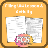 Filing W4's (Tax Forms) - Financial Literacy & Life Skills