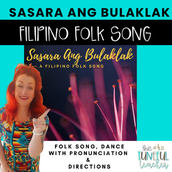 Preview of Filipino Folk Song - Sasara Ang Bulaklak (Digital Resource)