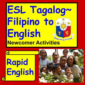 Preview of Filipino Speakers / Tagalog Speakers - ESL Newcomers Activities: Rapid Speaking