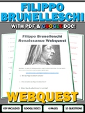 Filippo Brunelleschi Renaissance - Webquest with Key (Goog