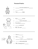 Fill-In-The-Blank Pronouns Worksheet