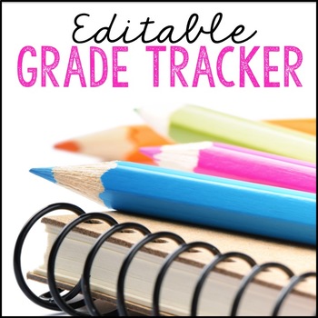 Preview of Teacher Binder Tools: Fillable Grade Sheet