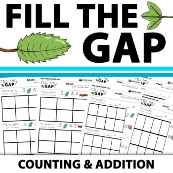 Preview of Fill The Gap – Counting & Addition Activity