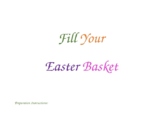 Fill Your Easter Basket - Visual Integration