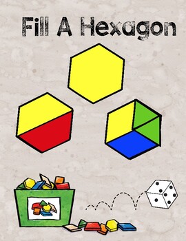 Preview of Fill a Hexagon Geometry Board Game