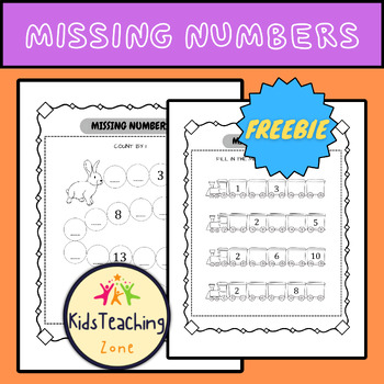 Preview of Fill in The Missing Numbers - Math Worksheets Practice