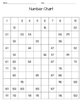 free printable number fill ins