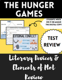 Exam Review-The Hunger Games (Elements of Plot & Literary 