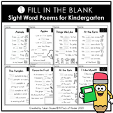Fill in the Blank: Sight Word Poems for Kindergarten