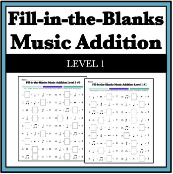 Music Worksheets Fill In The Boxes