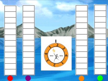 Preview of Fill the Chute--FlipChart Counting Game for Kindergarten Common Core Math