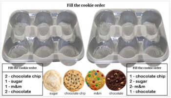 Preview of Fill the Cookie Order, Donut Order, Cupcake Order & Bakery Order Bundle