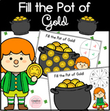 Fill the Pot of Gold St. Patrick's Day Math Activities