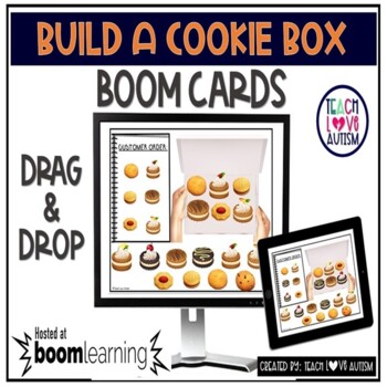 Preview of Build a Cookie Box Boom Cards