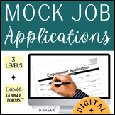 Filling Out Forms | Job Applications | Sped Job Skills | D