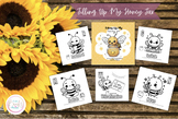 Filling Up My Honey Jar | Coloring Pages for Kids | A-Z Co