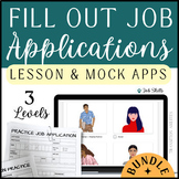 Filling out Job Applications  | FULL LESSON + APPLICATIONS