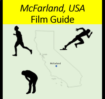 Preview of Film Guide McFarland, USA for Spanish Class Word doc