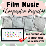 Film Music Composition Project and Worksheets