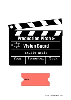 Preview of Film Production Pitch & Vision Board