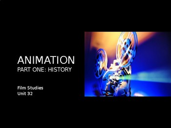 Preview of Film Studies - Animation Part 1 - History