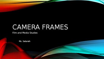 Preview of Film Studies - Camera Frames