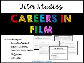 Preview of Film Studies: Careers in Film