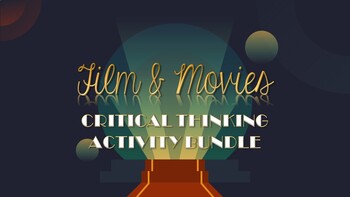 Preview of Film Studies Critical Thinking Activity Bundle