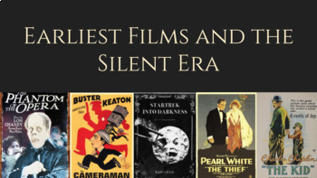Preview of Film Studies- Earliest Films and the Silent Era Notes