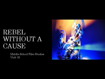 Preview of Film Studies - Rebel Without a Cause
