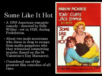 some like it hot thesis