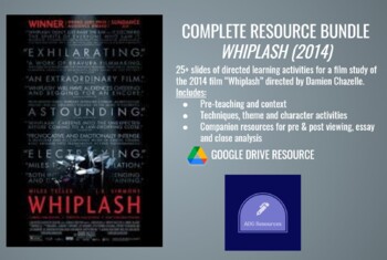 Preview of Film Study - Whiplash (2014): COMPLETE RESOURCE BUNDLE AS91099