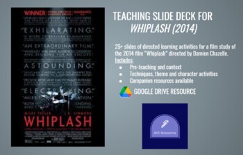 Preview of Film Study - Whiplash (2014) - GOOGLE SLIDE DECK