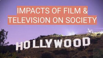 Preview of Film & TV Impact On Society (FULL LESSON)