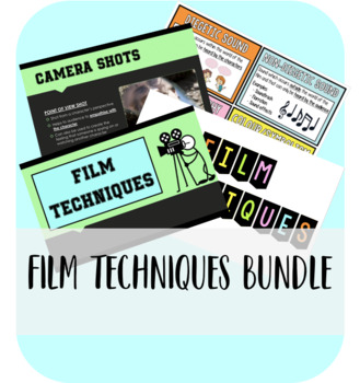 Preview of Film Techniques Bundle