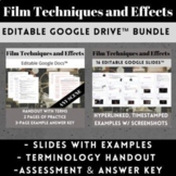 Film Techniques Bundle: Google Slides Lesson and Google Do