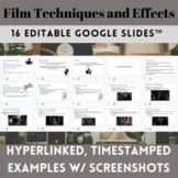 Film Techniques and Effects Lesson Google Slides™ with Hyp