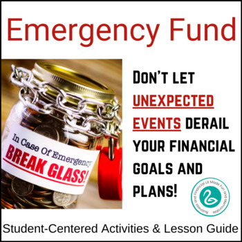 Preview of Emergency Fund | Fin Lit | Money Management | Digital Activities