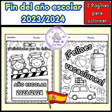 Fin del año 2023/2024 | Spanish coloring Pages about End o