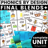 Phonics By Design Ending Blends + Unit BUNDLE: Lesson, Act