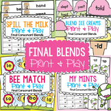Blends Game Pack - Final Blends / cvcc words