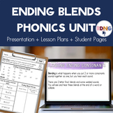 Final Blends Consonant Clusters Phonics Unit Lesson Plans 