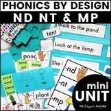 Ending Blends ND NT MP Phonics by Design Mini Unit: Lesson