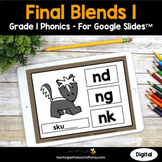 Final Blends Phonics Activities | Ending Blends 1st Grade Phonics