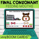 Final Consonant Deletion Feeding Mouths | Boom Cards™ | Di