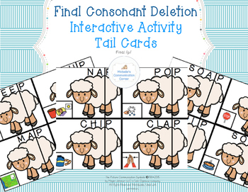 Preview of Final Consonant Deletion *Freebie*