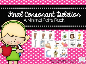 Preview of Final Consonant Deletion: Minimal Pairs