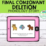Final Consonant Deletion Phonology Story | DIGITAL | No Print