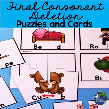 Preview of Final Consonant Deletion Activities